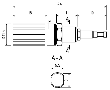 Клемма на приборный блок ВР-11, черная BP-11Bкупить в Санкт-Петербурге