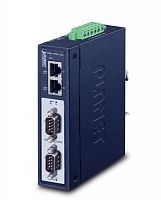 Промышленный Modbus шлюз Planet 2 порта RS232/422/485, 2 порта 100 Мб/с