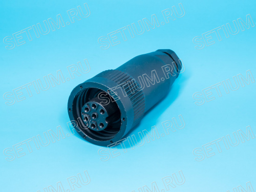 Разъем серии RD-24 7 контактов, гнездо на кабель фото 3 Разъем серии RD-24 7 контактов, гнездо на кабель RD24-7A фото 3