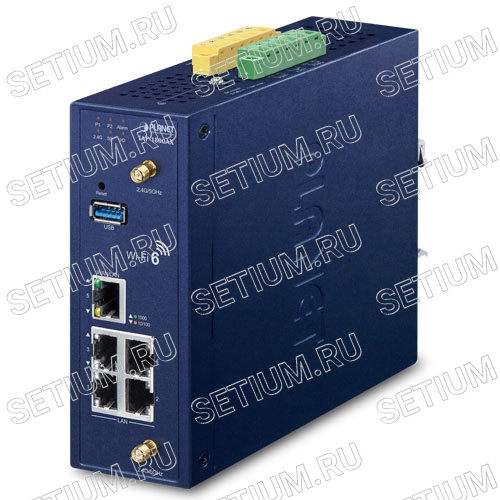 IAP-1800AX Промышленная беспроводная Wi-Fi 802.11ax точка доступа с 5 портами 1Гб/с фото 4