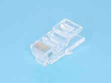 Вилка RJ-45, 8P8C для круглого кабеля, 3 зубца, тип Х TPR-8P8C-S3