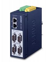 Промышленный Modbus шлюз Planet 4 порта RS232/422/485, 2 порта 10/100 Мб/с