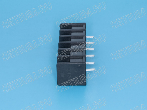 Клеммник винтовой на плату, 6 контактов, шаг 8.25 мм фото 2 Клеммник винтовой на плату, 6 контактов, шаг 8.25 мм фото 2