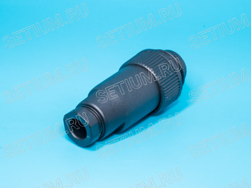 Разъем серии RD-24 7 контактов, вилка на кабель RD24F-7A фото 4