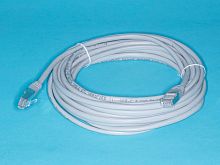 SC04-8P8C6 Патч-корд (шнур) RJ-45 - RJ-45 кат.5е, 6м, экранированный, серый