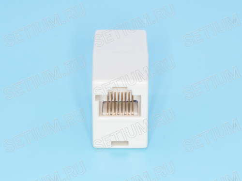 Переходник RJ-45 гнездо-гнездо GCT11-8P8C фото 3