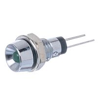 Светодиод в корпусе, зеленый, 12В, 12.0mcd