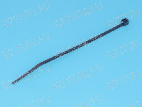 Стяжка 100x2,5мм с защитой от УФ, черная, упак. 100 шт. CV-100-W