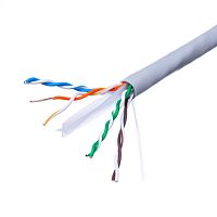 Кабель Витая пара 8 проводов, кат. 6, (PCnet),  бухта 305м, серый PCnet