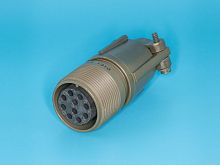 Разъём Amphenol серии MS 10 контактов, гнездо на кабель, наружная резьба MS3101E-18-1S