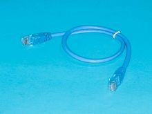 SC03-8P8C0.5-B Патч-корд (шнур) RJ-45 - RJ-45 кат.5е, 0,5м, синий