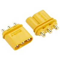 Разъем силовой MR30, 3 контакта, штекер на плату MR30PB30-M.G.Y