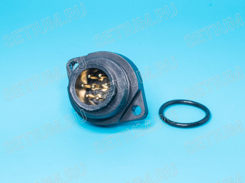 Разъем серии RD-24 7 контактов, вилка на блок фото 7 Разъем серии RD-24 7 контактов, вилка на блок RD24-7B2 фото 7