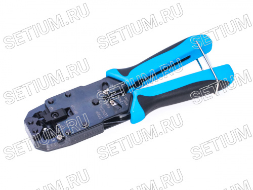 Клещи для обжима разъемов RJ-10,11,12,45,50 HT-200A