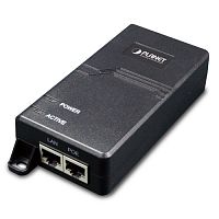 РоЕ инжектор Planet 10/100/1000Мб/с, IEEE 802.3at, 30Ватт, встроенный блок питания