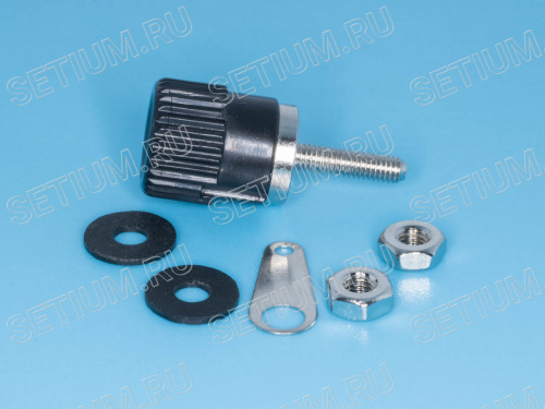 Клемма на приборный блок тип 3, черная фото 3 Клемма на приборный блок тип 3, черная фото 3