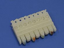 Коммутационный блок для кросса тип 110 на 4 пары FA-834-T4P