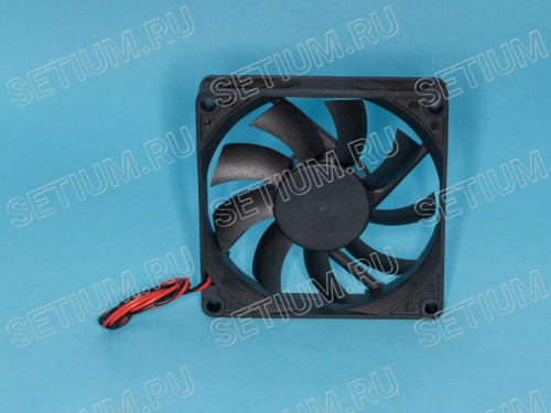 Вентилятор 80х80х15, 12В, 0.17А,  подшипник скольжения, AV-F8015MS12 CF80-15 фото 2