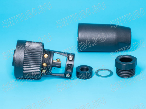 Разъем серии RD-24 7 контактов, гнездо на кабель фото 8 Разъем серии RD-24 7 контактов, гнездо на кабель RD24-7A фото 8