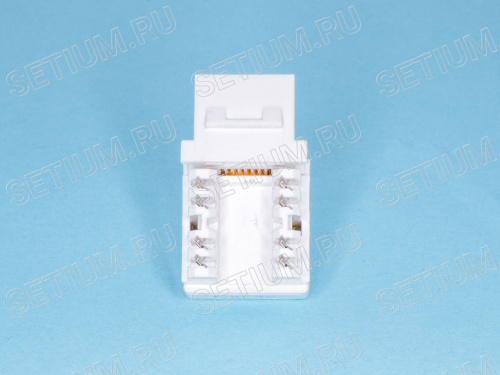 KES-5M Модуль RJ-45 8P8C кат.5e, Keystone, тип KRONE фото 4