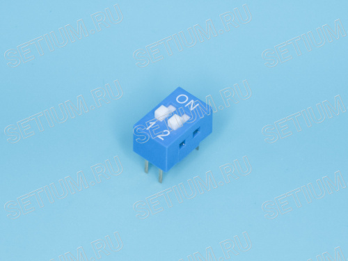 ДИП свич 2 позиции (B001A) SWD1-2
