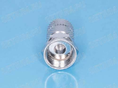 Разъем F вилка на кабель RG-59, накручивающийся F-U59P фото 3