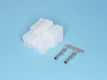 Разъем питания Mini-Fit 8 контактов, гнездо на кабель, шаг 4,2мм MF-8F