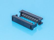 Разъем IDC 2х8 контактов на плату для наколки на шлейф, шаг 2.54мм FDC-16