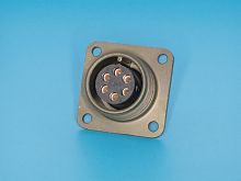 Разъём Amphenol серии MS  6 контактов, гнездо на блок MS3102E-14S-6S