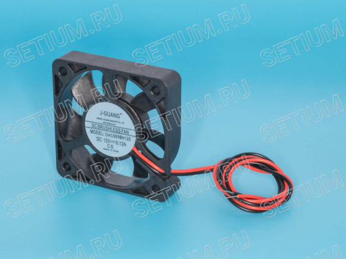 Вентилятор 50х50х10, 12В, 0.12А, подшипник скольжения DAC5010H12S CF7-4