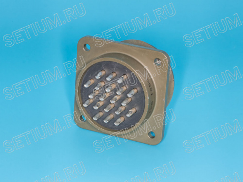 Разъём Amphenol серии MS 20 контактов, гнездо на блок MS3102E-28-16S фото 2