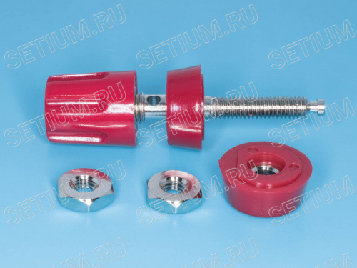 Клемма на приборный блок BP-8, красная фото 2