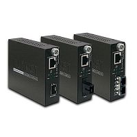 Управляемый медиаконвертер Planet  1 порт RJ-45 1Гб/с,  SC 1Гб/с, SM, WDM, Tx1550/Rx:1310, 20км,  Smart