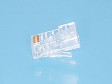 Вилка RJ-45, 8P8C для круглого многожильного кабеля TPR-8P8C