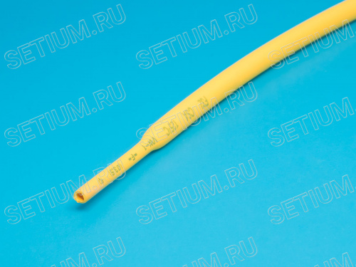 Кембрик термоусадочный F32-3,5 желтый