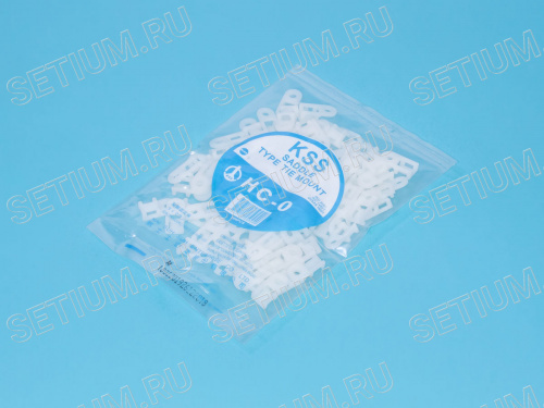 Площадка под винт для стяжек 19,6x9,5мм, упак. 100 шт. HC-0 фото 4