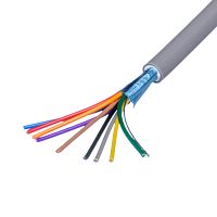 Кабель коммуникационный 9 проводов, 26 AWG, бухта 50м, экранированный, серый SIN YU