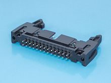 Разъем IDC 2х13 вилка на плату, шаг 2.54мм, с защелками SCM-26