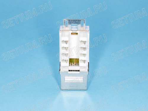 EKTV-UD-04 Модуль RJ-45 8P8C кат.5e, Keystone,  универсальный, PCnet фото 4