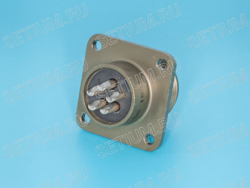 Разъём Amphenol серии MS  5 контактов, гнездо на блок MS3102E-14S-5S фото 3