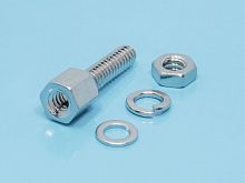 Винт 6-гранны L=11мм, с внутренней резьбой, комплект, кратно 100шт. SCR-11/CA-0231