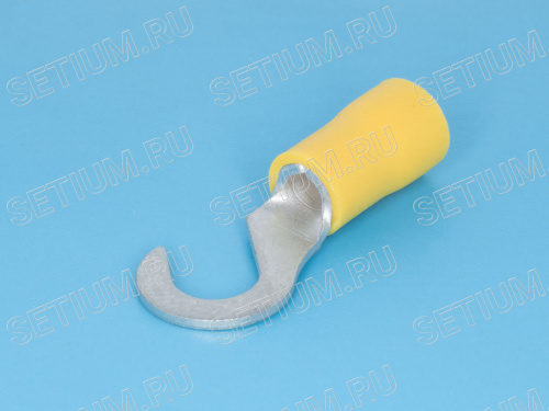 Клемма тип "C" 6,4 мм на провод 4,0-6,0мм, изолированная, кратно 100шт. фото 5