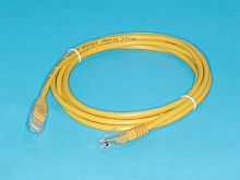 SC03-8P8C2-Y Патч-корд (шнур) RJ-45 - RJ-45 кат.5е, 2м, желтый