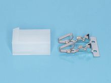 Разъем питания 2 контакта, гнездо на кабель, шаг 5,08 MHU-2