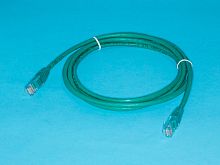 SC03-8P8C2-E Патч-корд (шнур) RJ-45 - RJ-45 кат.5е, 2м, зеленый