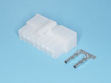 Разъем питания Mini-Fit 16 контактов, гнездо на кабель, шаг 4,2мм MF-16F