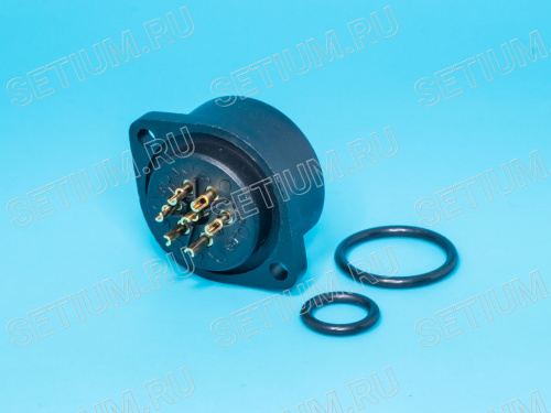 Разъем серии RD-24 7 контактов, гнездо на блок RD24F-7B1 фото 6