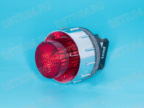 Лампа неоновая 220 В, d 25 мм, красная фото 2