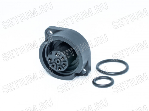 Разъем серии RD-24 7 контактов, гнездо на блок RD24F-7B1