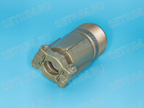 Разъём Amphenol серии MS 10 контактов, вилка на кабель, наружная резьба MS3101E-18-1P фото 3